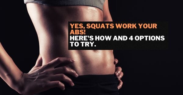 do squats work your abs