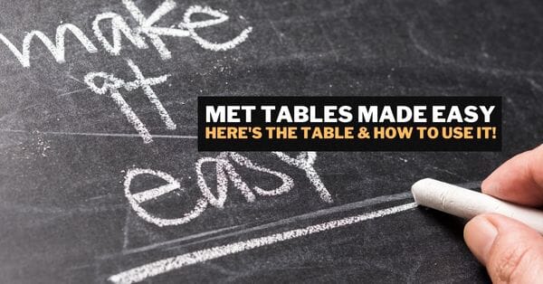Me Table The MET Table & How to Use It