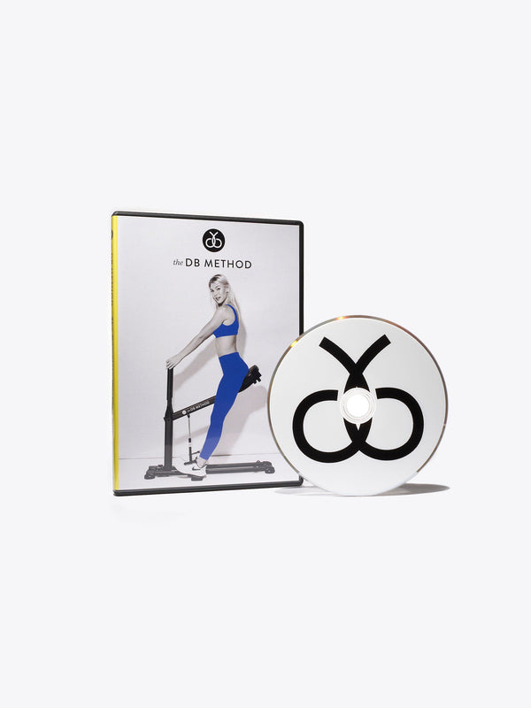 Complete Workout DVD 2 for guided DB Method training sessions.